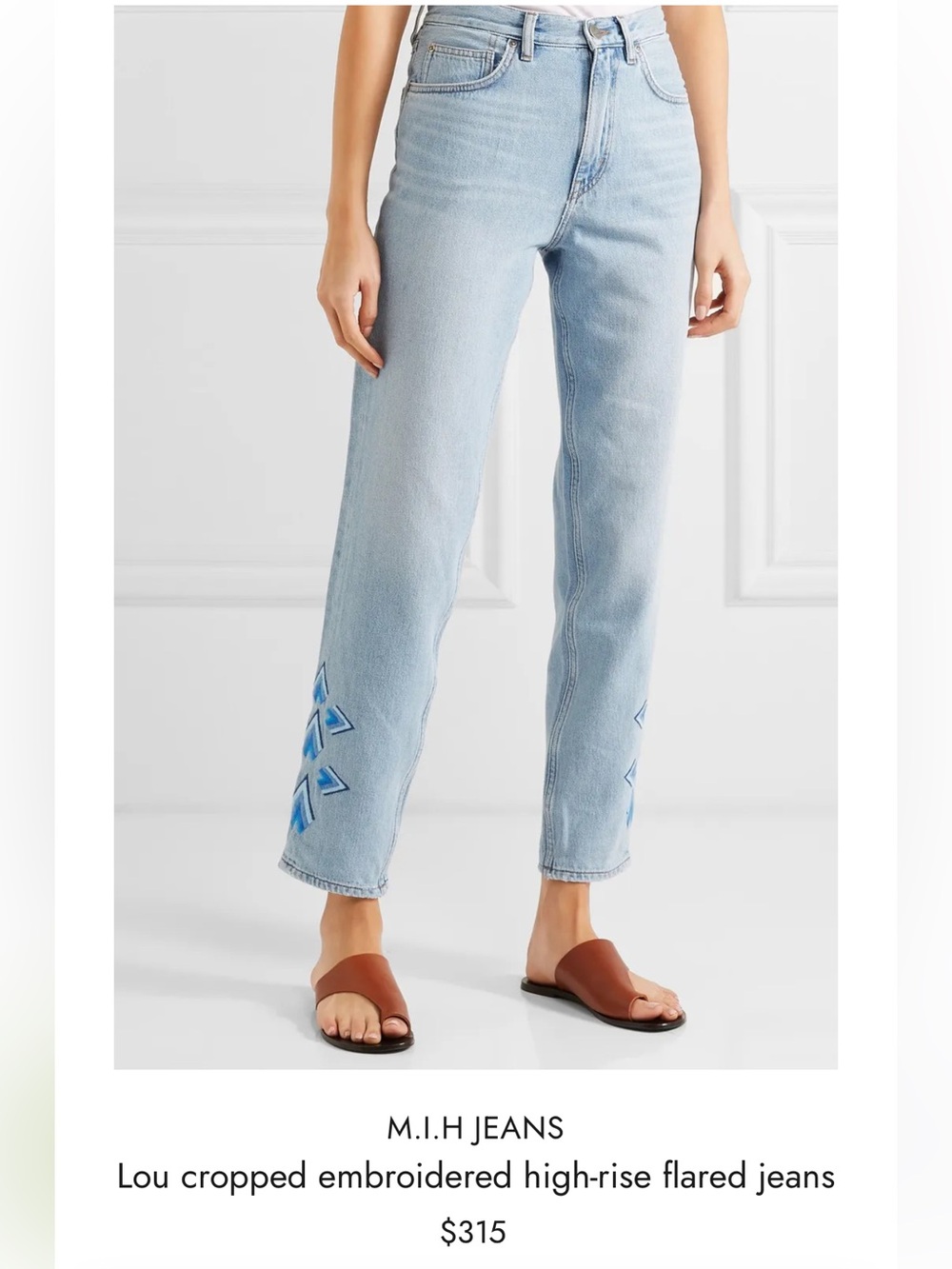 M.i.h  High Rise Jeans size 24 - '70s Style Lovers